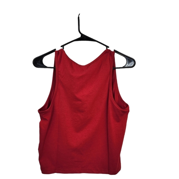 Fabletics Women's Deep Red 24/7 Britt Tank - L - Picture 4 of 8